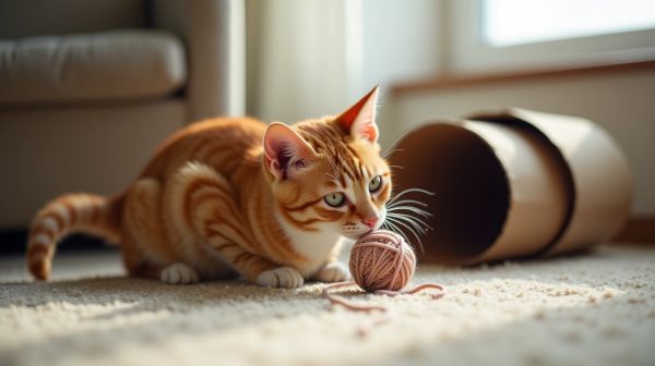 Souris, balles ou tunnels : choisir selon la façon de jouer de son chat